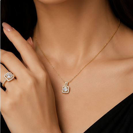 Ensemble Bijoux Doré