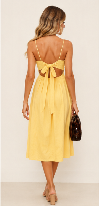 Robe Longue Moulante Dos Nu Femme